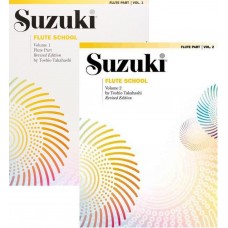 Suzuki Flute School Flute Part, Volume 1 & 2 (Revised)   